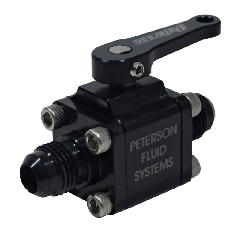 Peterson Fluid Systems — Peterson Fluid Systems Ball Valve Assembly -6AN x -6AN