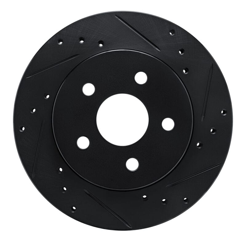R1 Concepts — R1 88-90 Dodge Monaco Front Right Drilled & Slotted Black Brake Rotor
R1 Brake Rotor Drill