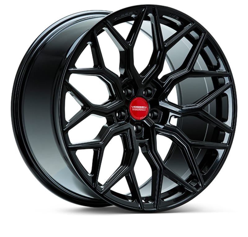 Vossen — Vossen HF-2 22x10.5 / 5x112 / ET8 / Super Deep / 66.5 - Gloss Black Wheel