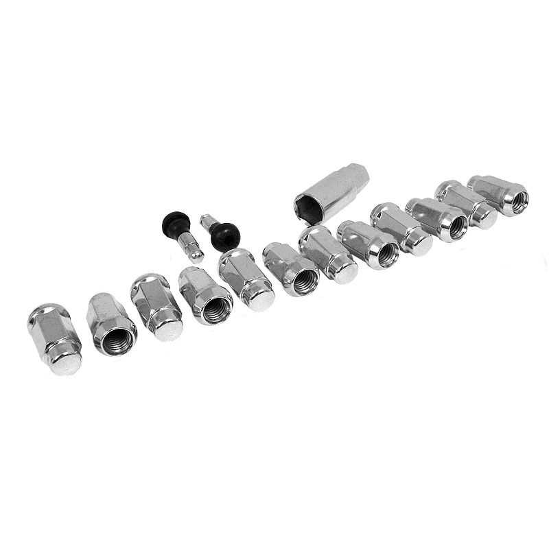 Race Star — Race Star 14mmx2.00 Closed End Acorn Deluxe Lug Kit (3/4 Hex) - 12 PK