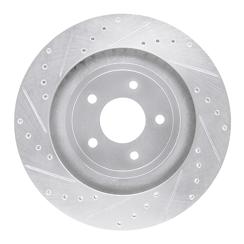 R1 Concepts — R1 08-14 Chrysler 200 Front Left Drilled & Slotted Silver Brake Rotor
R1 Brake Rotor Drill
