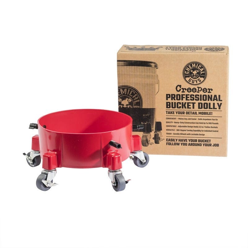 Chemical Guys — Chemical Guys Creeper Professional Bucket Dolly - Red (P1)