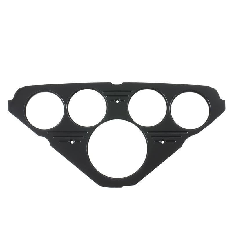 AutoMeter — DASH PANEL, CHEVY TRUCK 55-59, 1 X 3-1/8", 4 X 2-1/16", BLACK