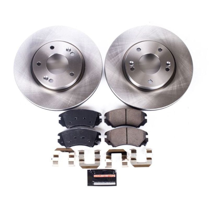 PowerStop — Power Stop 06-10 Hyundai Sonata Front Autospecialty Brake Kit
