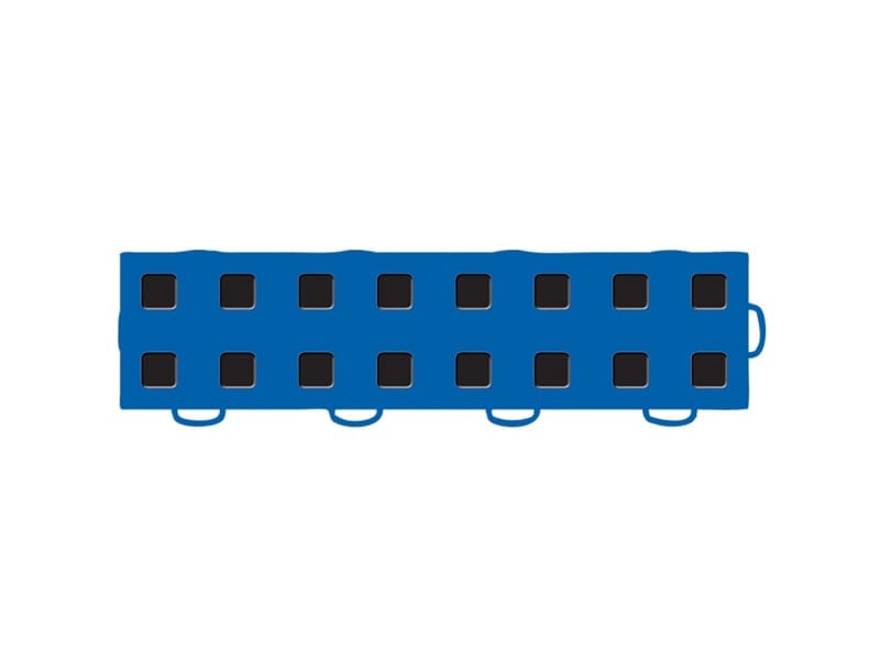 WeatherTech — WeatherTech TechFloor - 3in x 12in Tiles(Right Loop) Blue/Black - Blue/Black
IntGrgFloorTiles