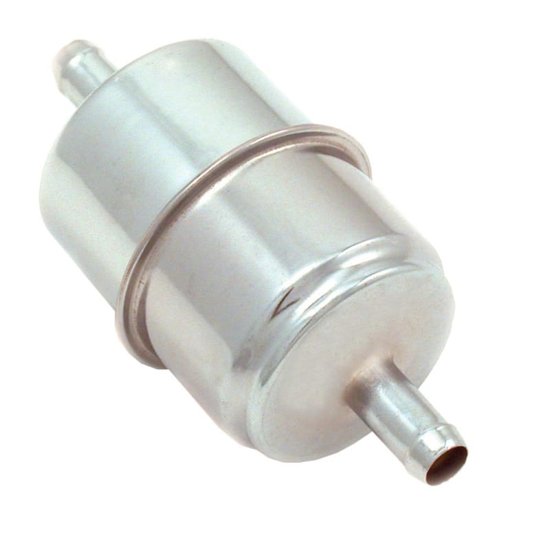 Spectre — Spectre Fuel Filter (Fits 5/16in. & 3/8in.) - Chrome