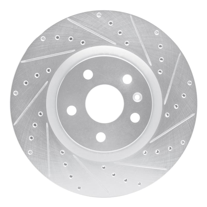 R1 Concepts — R1 08-17 Cadillac CTS Front Right Drilled & Slotted Silver Brake Rotor
R1 Brake Rotor Drill