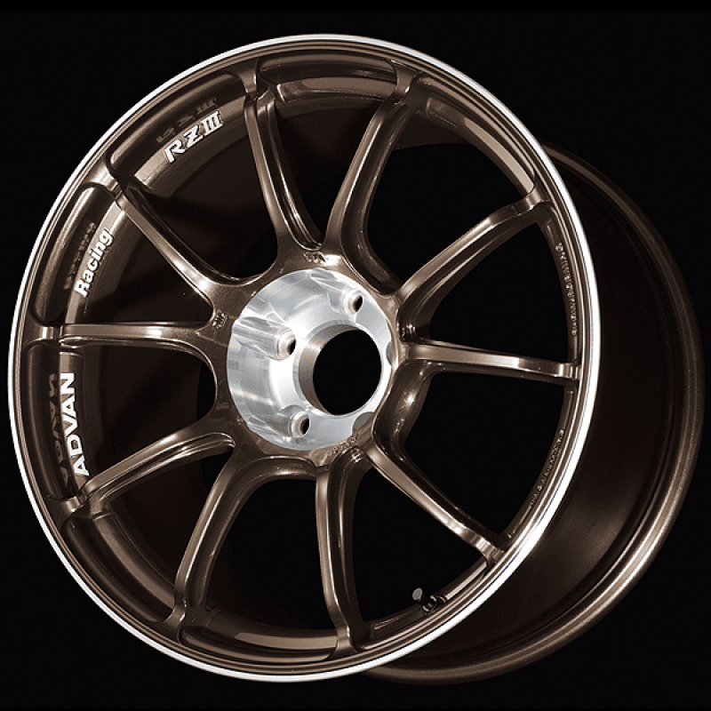 Advan — Advan RZIII 18x8.0 / +44 Offset / 5x114.3 BC / 73mm Bore / Umber Bronze Metallic & Diamond Cut