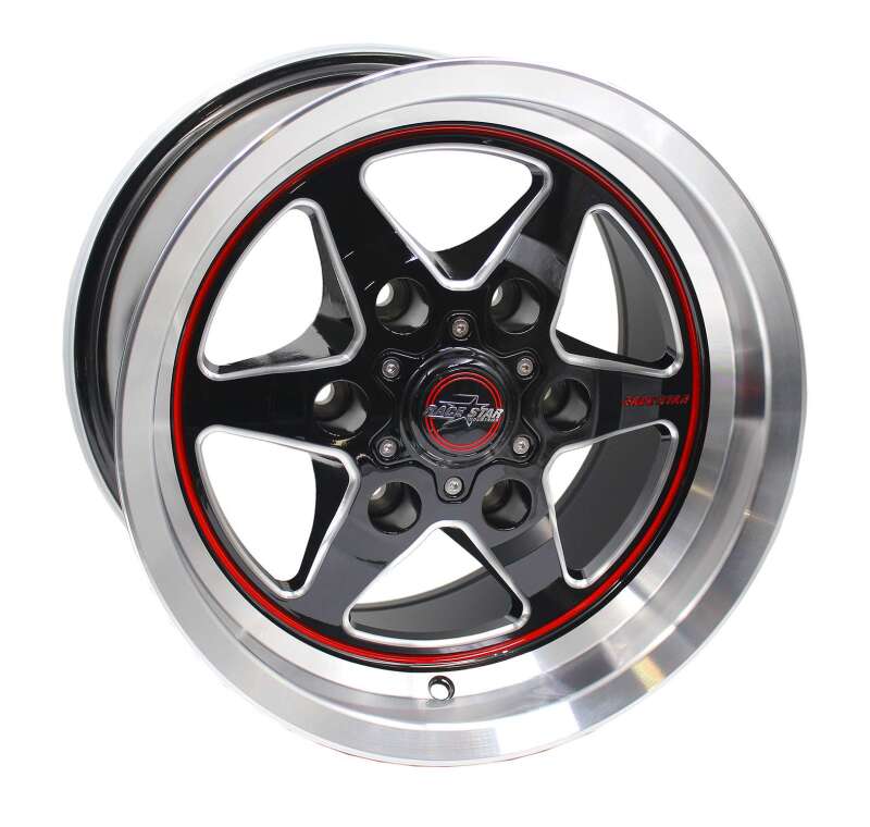 Race Star — Race Star 93 Truck Star 15x10 / 6x5.50 BC / 6.63 BS / 28 Offset / 78.10 Bore / Black/Machined Wheel