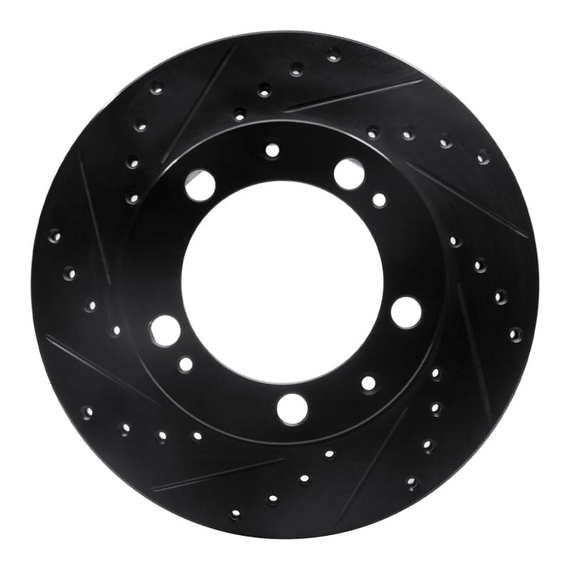 R1 Concepts — R1 87-89 Porsche 944 Except Turbo Front Left Drilled & Slotted Black Brake Rotor
R1 Brake Rotor Drill
