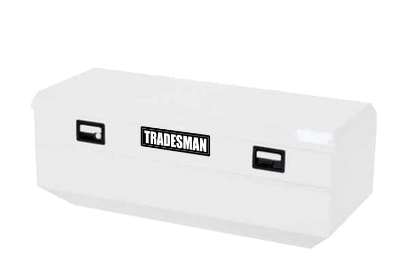 Tradesman — Tradesman Steel Flush Mount Truck Tool Box (60in.) - White