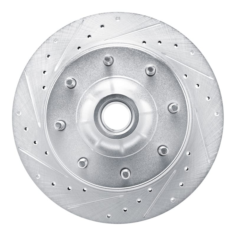 R1 Concepts — R1 80-85 Ford F-250 2WD (Excl Super Duty) Front Left Drilled & Slotted Silver Brake Rotor
R1 Brake Rotor Drill