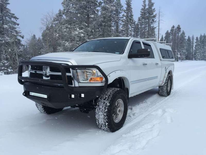 Road Armor — Road Armor 10-18 Dodge 2500 iDentity Front Bumper Components - Center Section Smooth - Raw