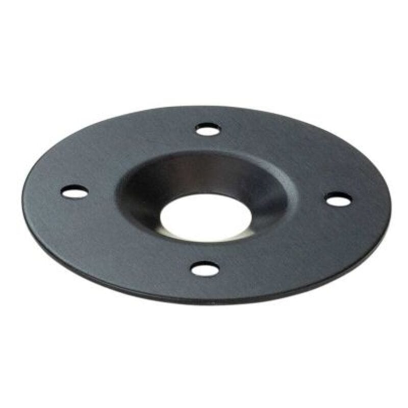 Moroso — Moroso Large 1-3/4in Diameter Quick Fastener Reinforcing Plates - Black (10 Pack)
