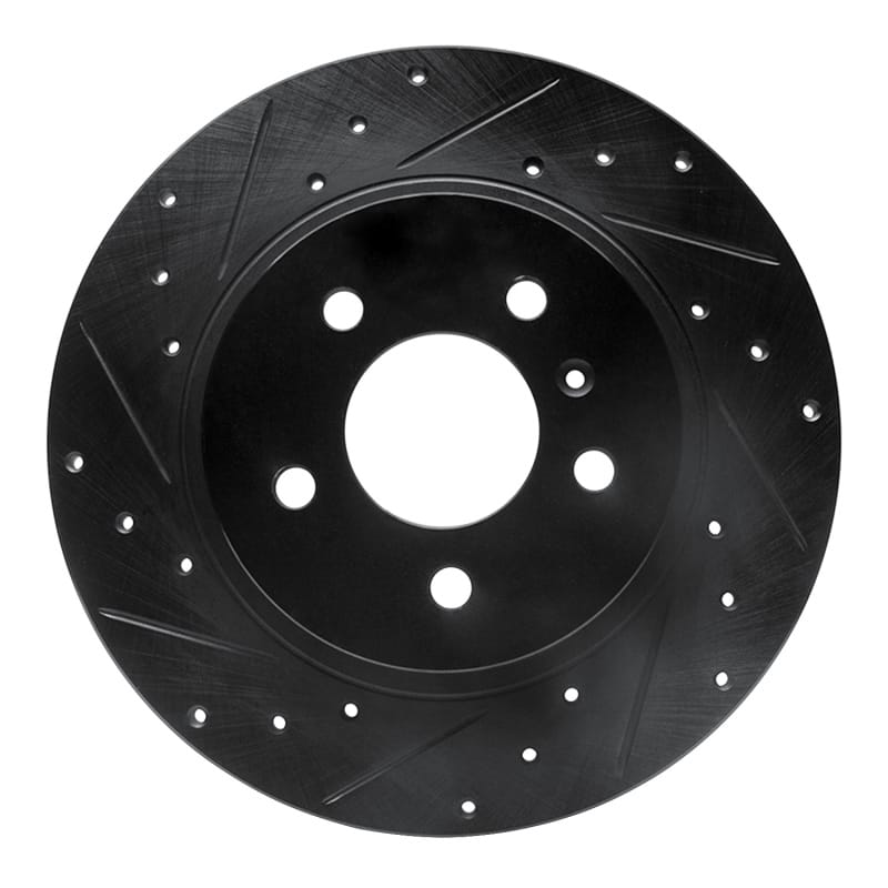 R1 Concepts — R1 05-05 Buick Terraza Rear Left Drilled & Slotted Black Brake Rotor
R1 Brake Rotor Drill