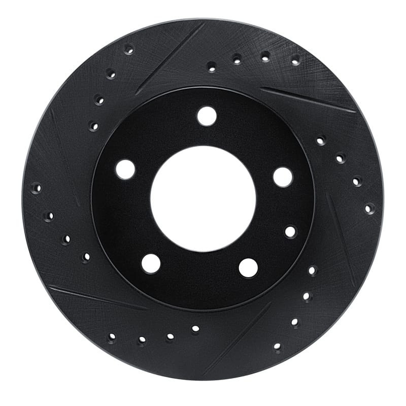 R1 Concepts — R1 93-03 Ford Probe Front Left Drilled & Slotted Black Brake Rotor
R1 Brake Rotor Drill