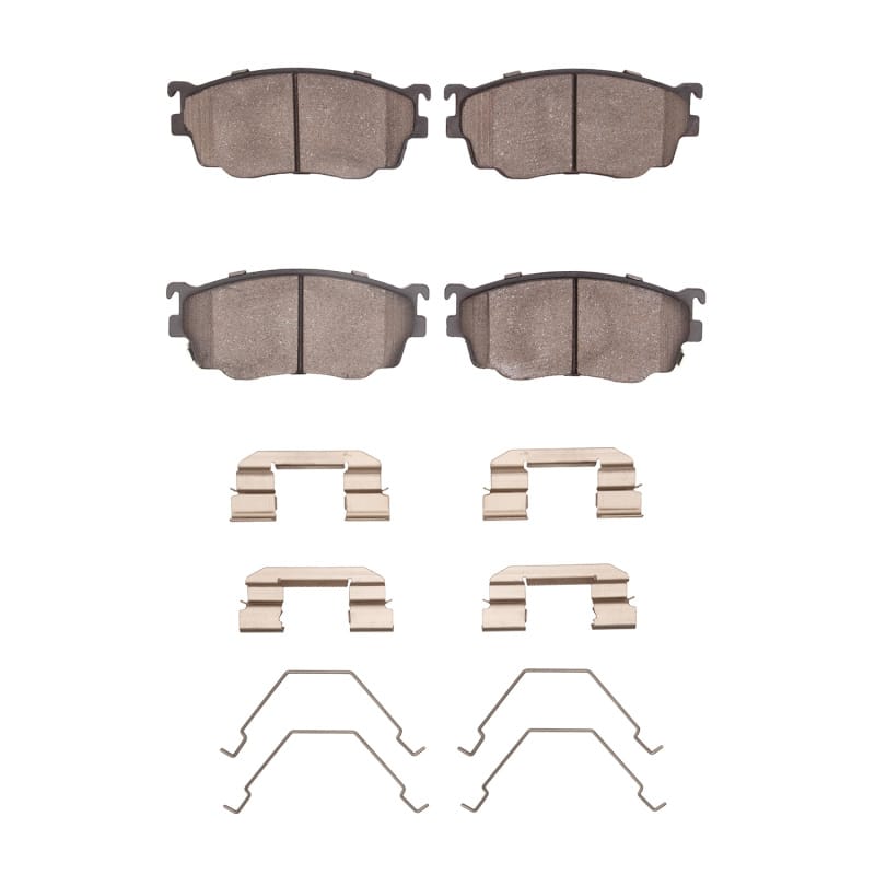 DFC — DFC 98-03 Mazda Protege Front 4000 HybriDynamic Brake Pads and Hardware Kit
DFC Brake Pad Set