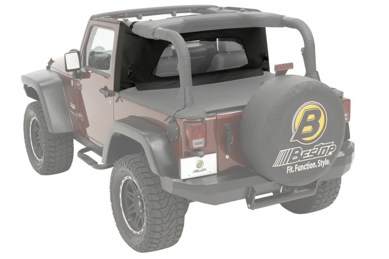 Bestop — Bestop Around Windjammer - 97-02 Jeep Wrangler TJ Wrap (Black Denim)
Windjammer