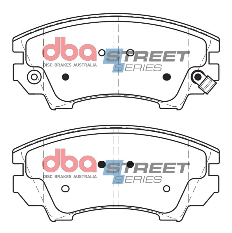 DBA — DBA 10-15 Chevrolet Camaro LS/LT V6 Street Series Front Brake Pads
Brake Pad