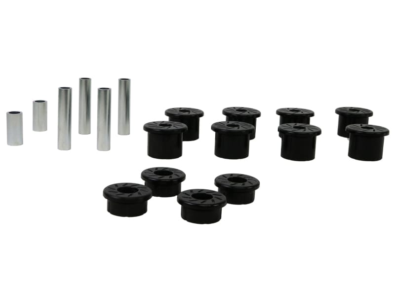 Whiteline — Whiteline 1980-1997 Ford F-250 Spring - Eye Front/Rear And Shackle Bushing
Bushing Kit