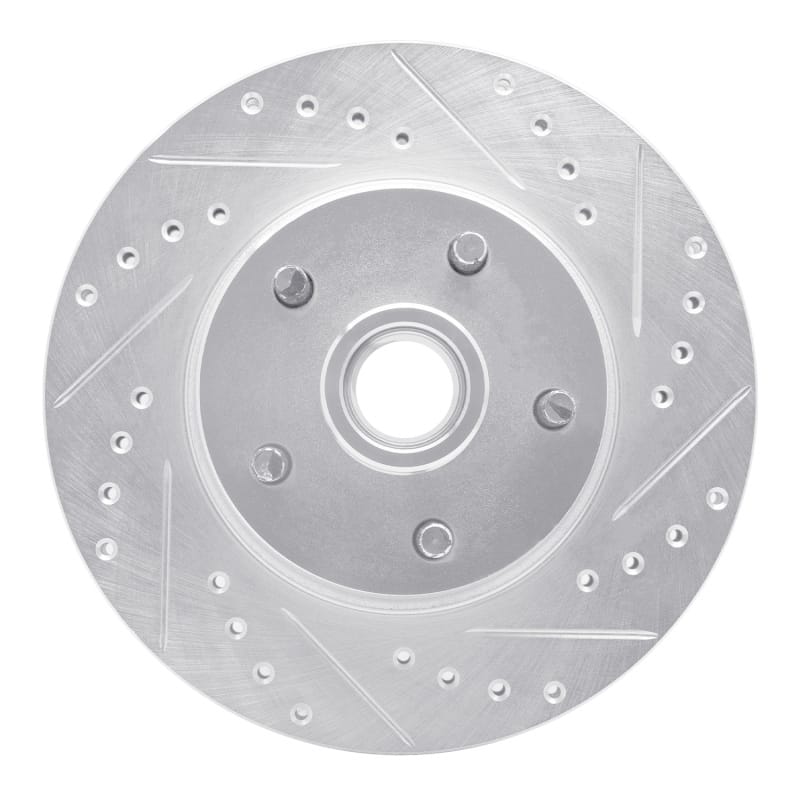 R1 Concepts — R1 68-70 Ford Mustang Front Right Drilled & Slotted Silver Brake Rotor
R1 Brake Rotor Drill