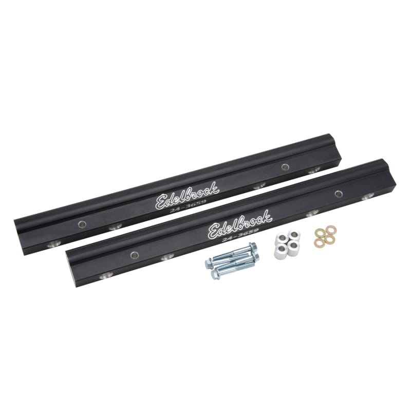 Edelbrock — Edelbrock Fuel Rail Kit for Use w/ 70855 BBC Tunnel Ram Manifold (4) -8 An Female Ends
FUEL INJECTION COMPO