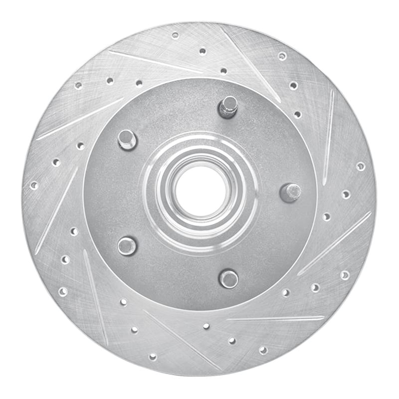 R1 Concepts — R1 94-03 Ford E-150 Econoline Club Wagon Front Right Drilled & Slotted Silver Brake Rotor
R1 Brake Rotor Drill