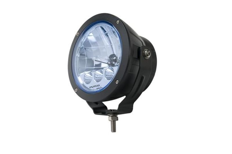 Putco — Putco HID Off Road Lamp w/3 LED DayTime Running Lights - 6in Black Housing w/ Blue Tinted Lens
Offroad/Racing Lamp