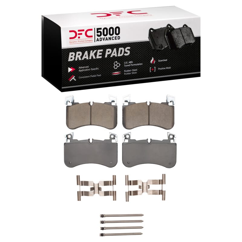 DFC — DFC 18-24 Land Rover Defender 90 Front 5000 Advanced Ceramic Brake Pads and Hardware Kit