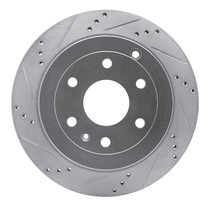 R1 Concepts — R1 07-17 Buick Enclave Rear Left Drilled & Slotted Silver Brake Rotor
R1 Brake Rotor Drill