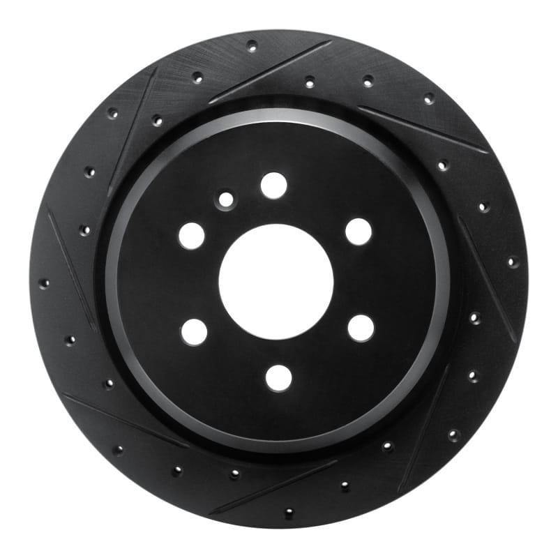 R1 Concepts — R1 21-22 Chevrolet Colorado Rear Left Drilled & Slotted Black Brake Rotor
Disc Brake Rotor