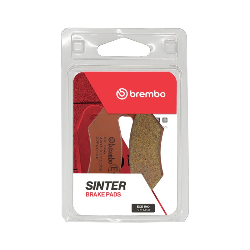 Brembo OE Powersports — Brembo OE 88-90 Polaris Trail Boss 250cc Sinter Brake Pad - Front