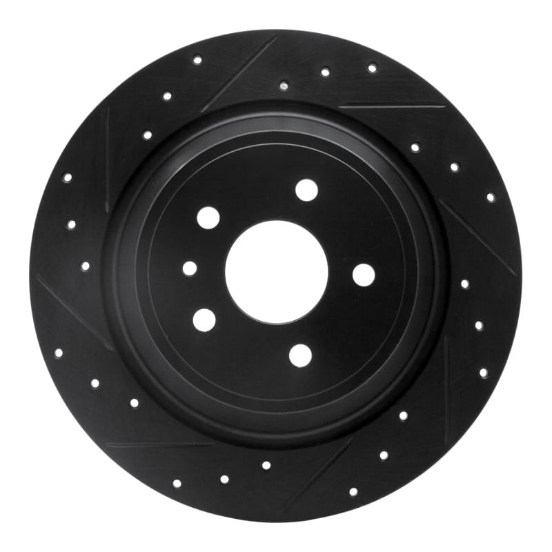 R1 Concepts — R1 13-20 Ford Escape Rear Left Drilled & Slotted Black Brake Rotor
R1 Brake Rotor Drill