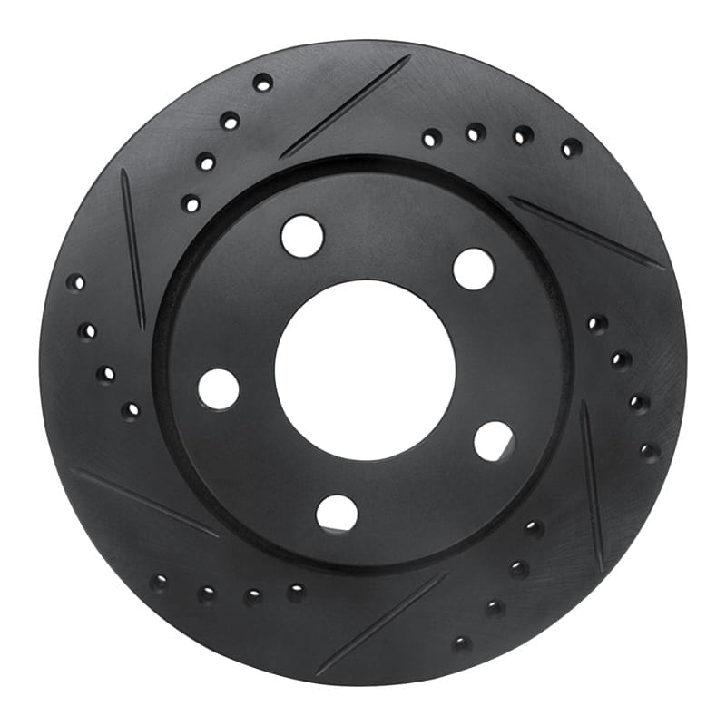 R1 Concepts — R1 00-02 Audi S4 Rear Left Drilled & Slotted Black Brake Rotor
R1 Brake Rotor Drill