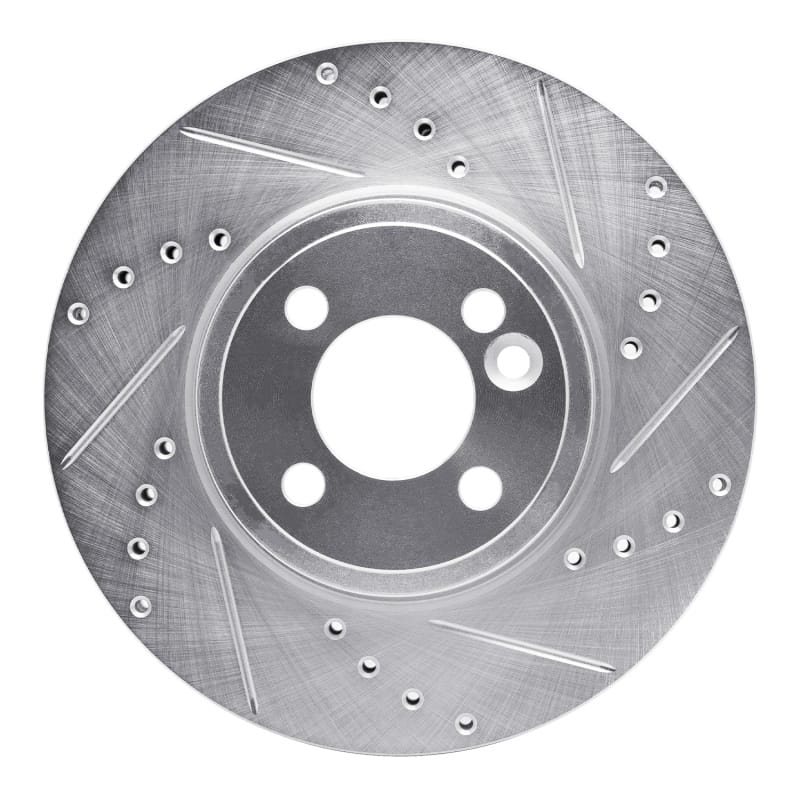 R1 Concepts — R1 07-15 Mini Cooper (Excl Clubman) Front Right Drilled & Slotted Silver Brake Rotor
R1 Brake Rotor Drill