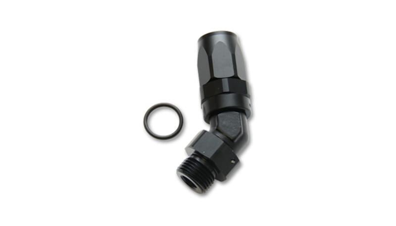 Vibrant — Vibrant Male -8AN 45 Degree Hose End Fitting - 7/8-14 Thread (10)
-8AN-10ORBMal45DgFtg
8ANML-10Thrd45DegHE
AN Fitting