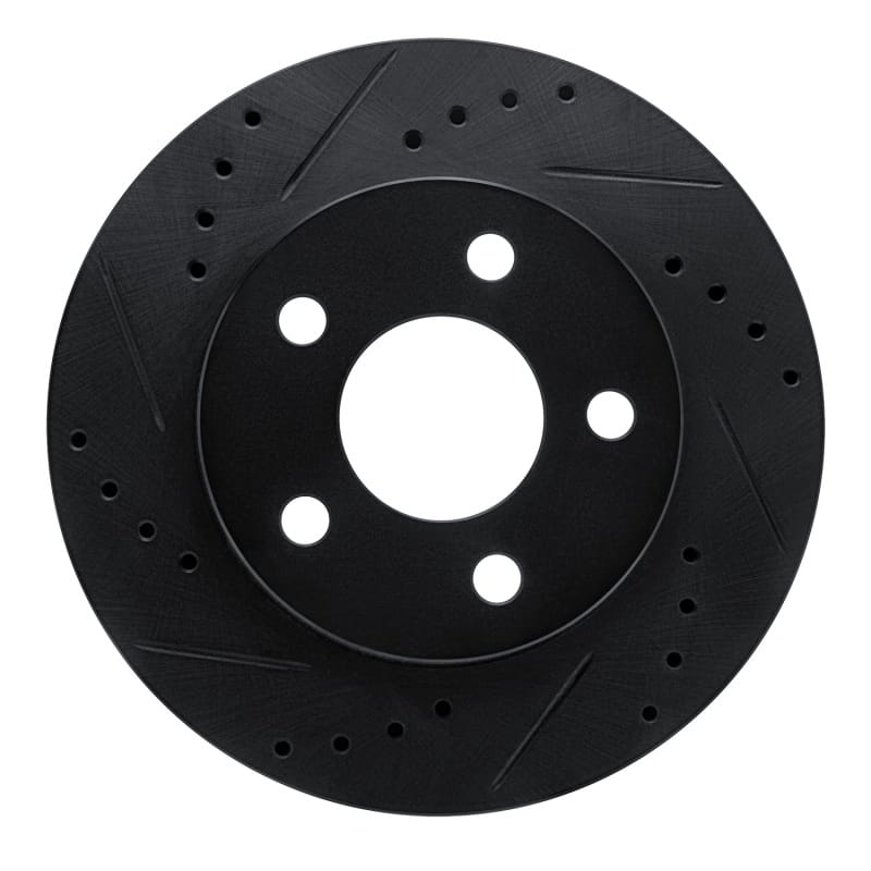 R1 Concepts — R1 86-92 Ford Taurus SHO Front Left Drilled & Slotted Black Brake Rotor
R1 Brake Rotor Drill