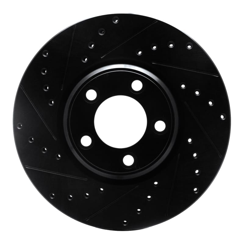 R1 Concepts — R1 00-06 Ford Thunderbird Front Left Drilled & Slotted Black Brake Rotor
R1 Brake Rotor Drill