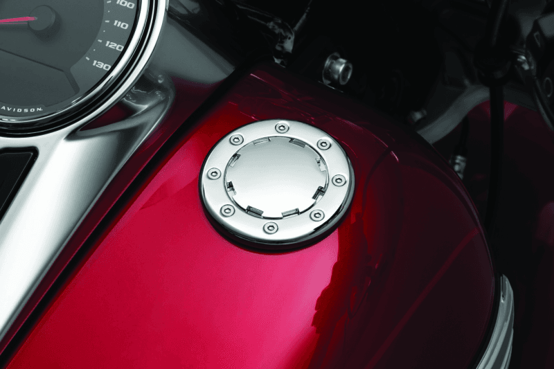Kuryakyn — Kuryakyn Vented Flush Mount Gas Cap Chrome