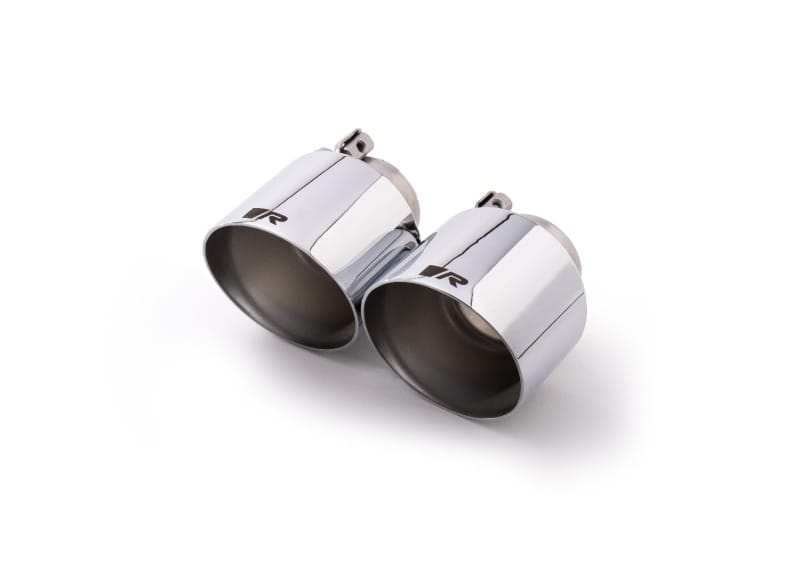 Remus — Remus Stainless Steel 115mm Short Style Angled Chrome Tail Pipe Set (Pair)