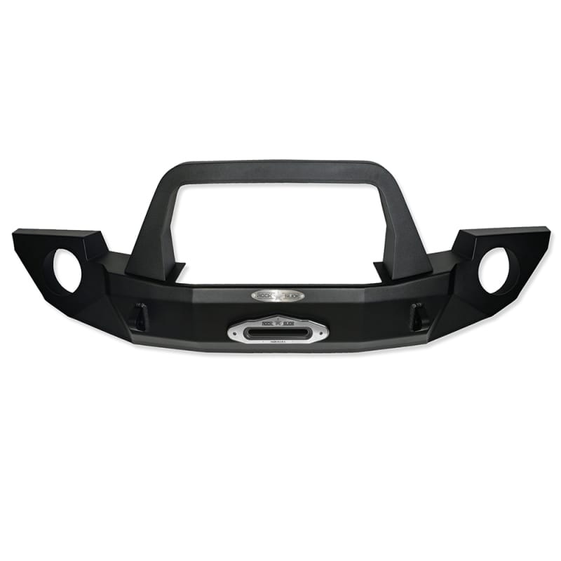 Rock Slide Engineering — Rock Slide 07-18 Jeep JK 2-4 Door Rigid Full Front Bumper / Complete With Winch Plate
Full Front Bumper