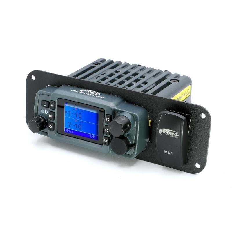 Rugged Radios — Rugged Radios In-Dash Mount for GMR25 / ABM25 Mobile Radios with Switch Hole