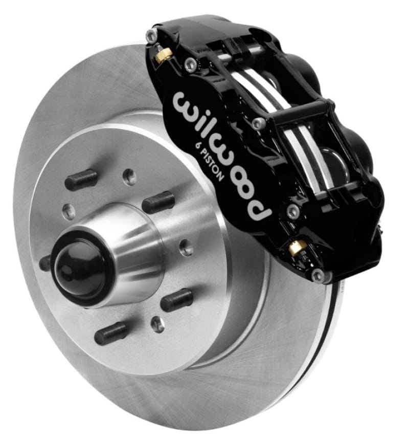 Wilwood — Wilwood Forged Narrow Superlite 6R Front Big Brake Kit 12.19in Rotors 88-98 C1500 - Black
BRAKE KIT