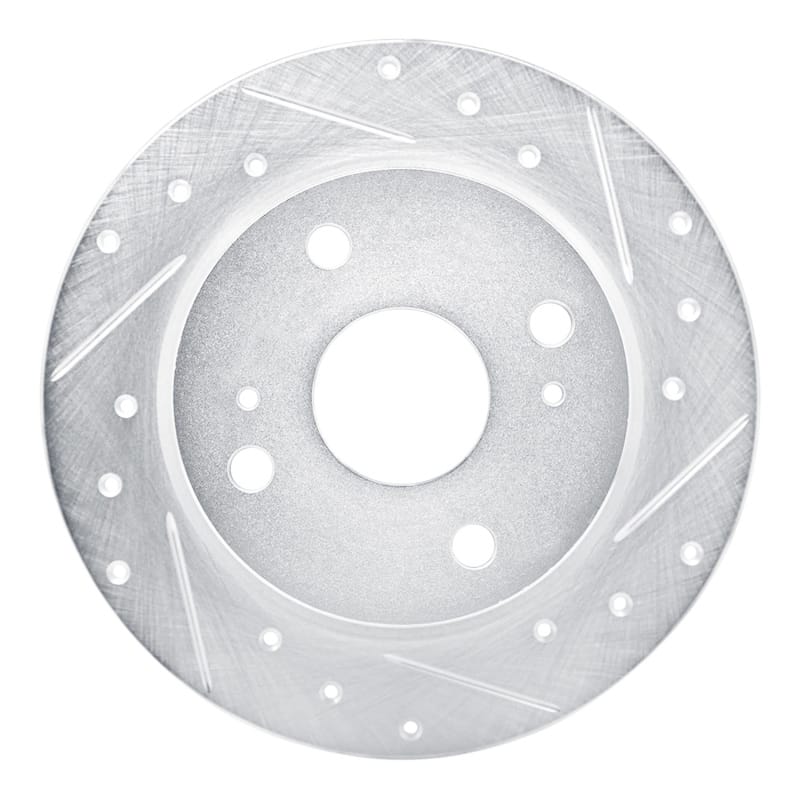 R1 Concepts — R1 79-81 Toyota Celica Rear Right Drilled & Slotted Silver Brake Rotor
R1 Brake Rotor Drill