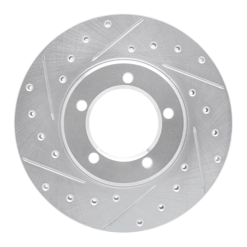 R1 Concepts — R1 79-83 Toyota Pickup Front Left Drilled & Slotted Silver Brake Rotor
R1 Brake Rotor Drill