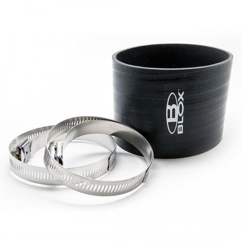 BLOX Racing — BLOX Racing Silicone Intake Hose Kit Black - 3.5inch