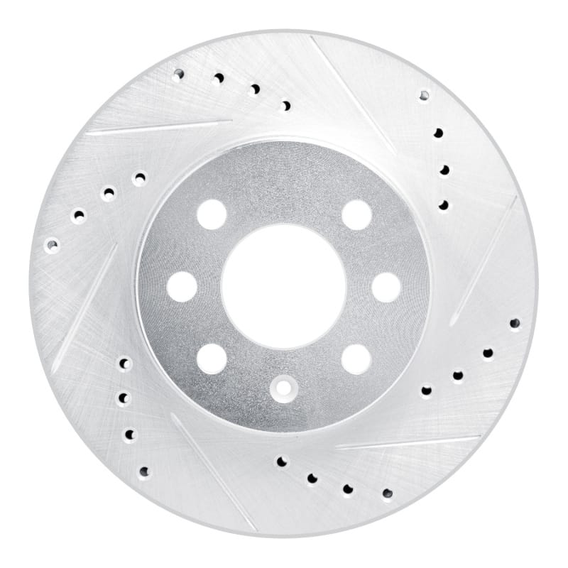 R1 Concepts — R1 99-99 Daewoo Nubira Front Right Drilled & Slotted Silver Brake Rotor
R1 Brake Rotor Drill