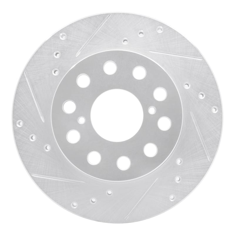R1 Concepts — R1 91-95 Toyota MR2 Rear Left Drilled & Slotted Silver Brake Rotor
R1 Brake Rotor Drill