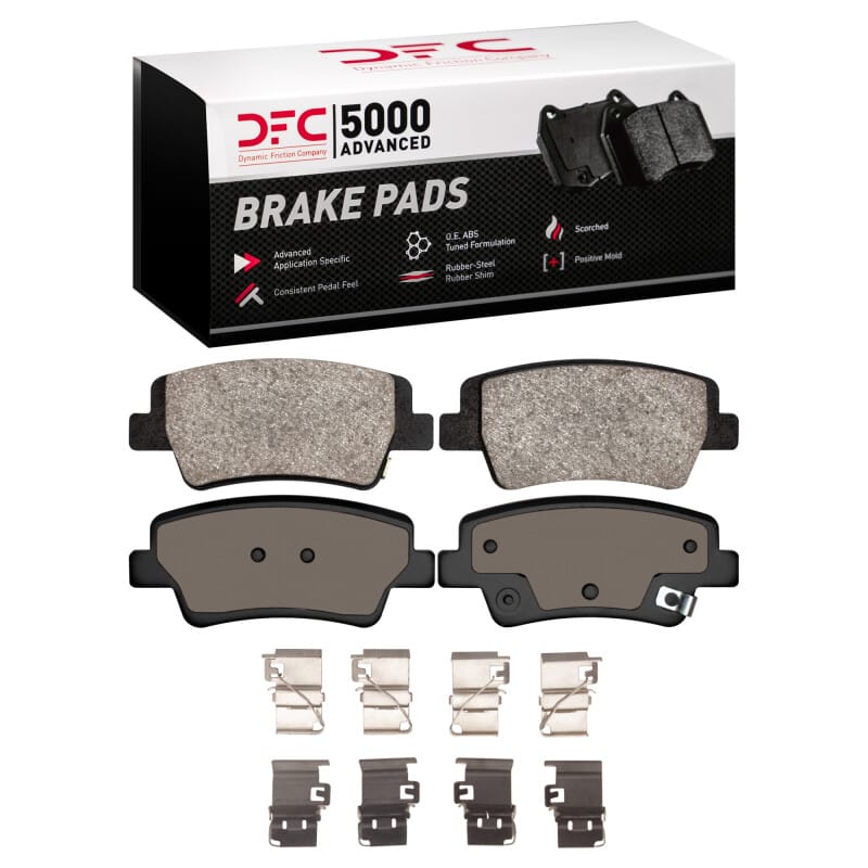 DFC — DFC 21-25 Hyundai Elantra Rear 5000 Advanced Ceramic Brake Pads and Hardware Kit