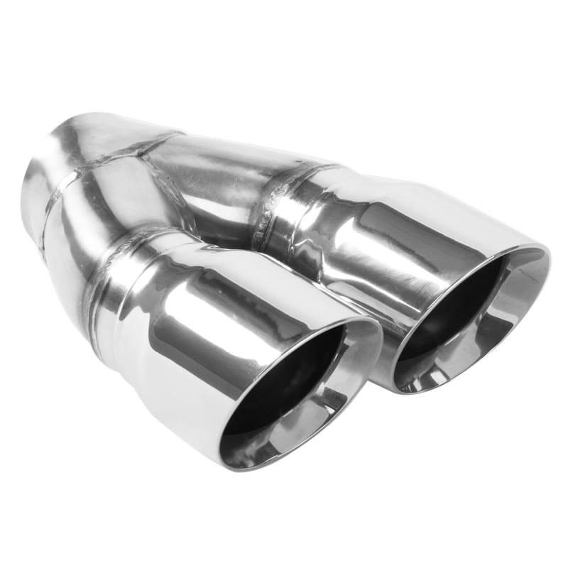 Magnaflow — MagnaFlow Double Wall 3in Dual Round Polished Tip 2.25in Inlet
Stainless Steel
Exhaust Tip